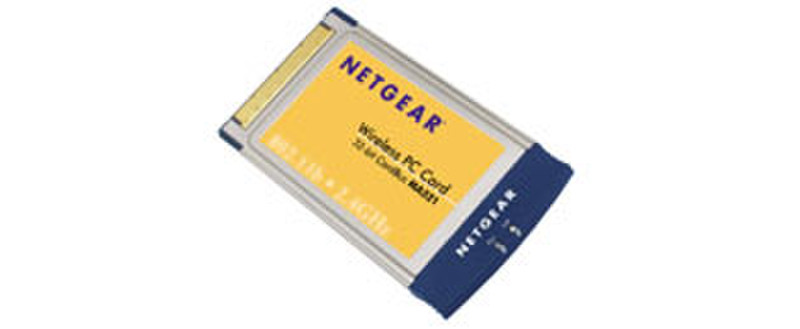 Netgear MA521GE ENet PCCard Wless 11Mbit/s Netzwerkkarte