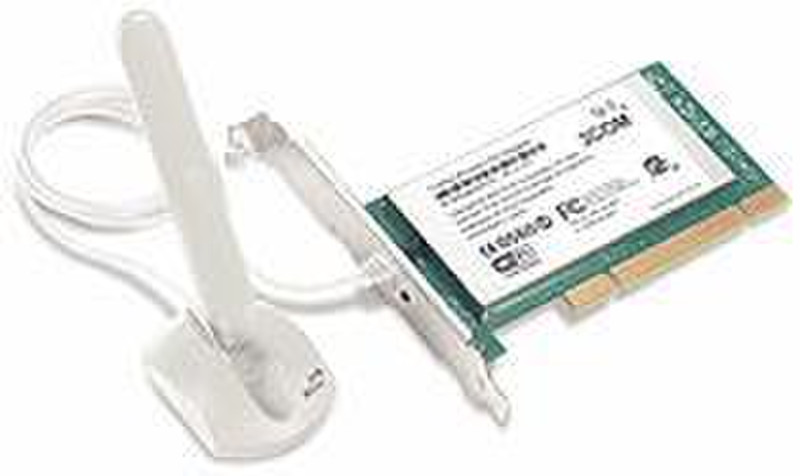 3com 11a/b/g Wireless PCI Adapter 108Mbit/s Netzwerkkarte