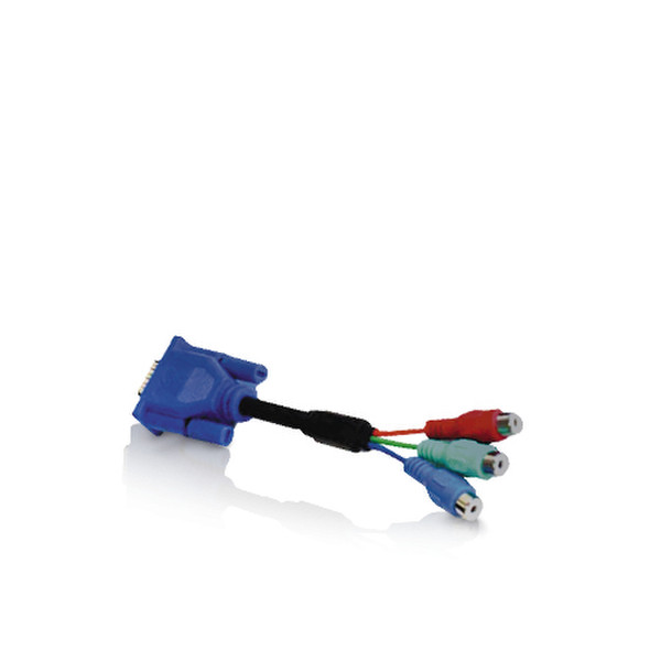 Infocus VESA - Component VGA 3 x RCA Разноцветный кабельный разъем/переходник