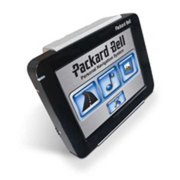 Packard Bell Compasseo 610 Europa 1 GB LCD 166g Schwarz Navigationssystem