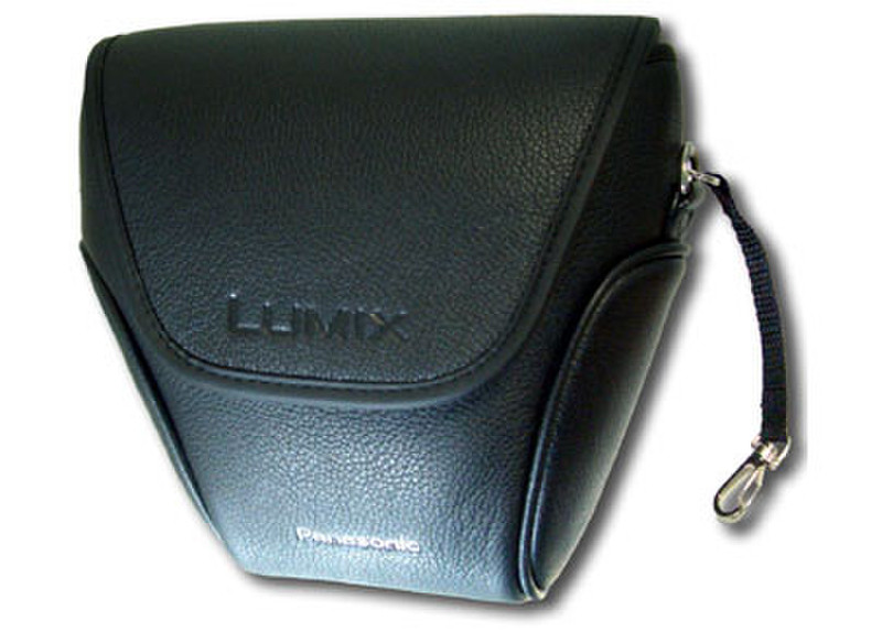 Panasonic Black Lumix Leather camera case