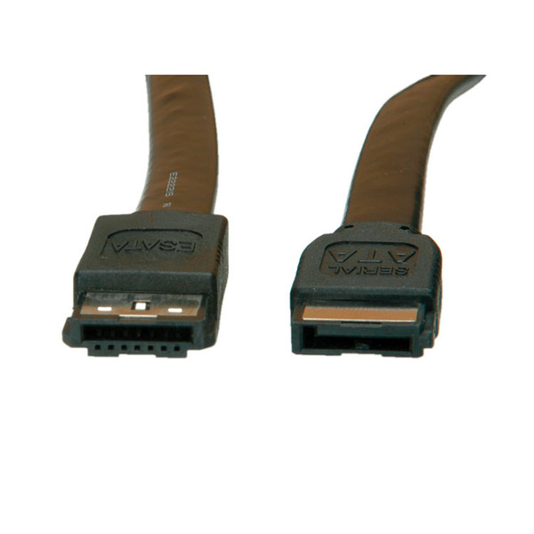 ROLINE eS-ATA-S-ATA Cable (I-L),1m 1м Коричневый кабель SATA
