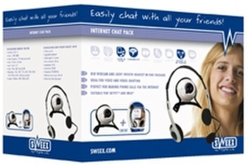 Sweex Internet Chat Pack (HM400 + WC001)
