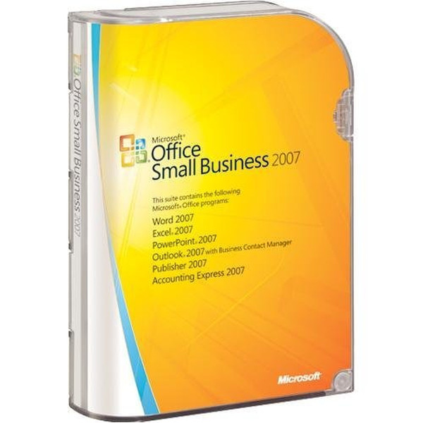 Microsoft Office Small Business 2007 (FR) 1-pack + Office 2007 Pro Trial 1Benutzer Französisch