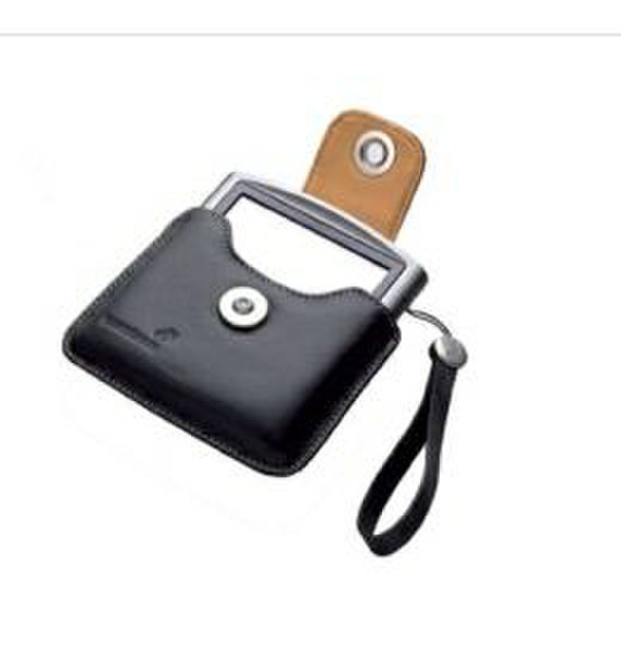 TomTom Leather Case and Strap leather Black