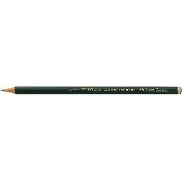 Faber-Castell CASTELL 9000 H 12шт графитовый карандаш