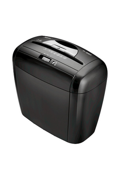 Fellowes P-35C Cross shredding 70дБ Черный измельчитель бумаги