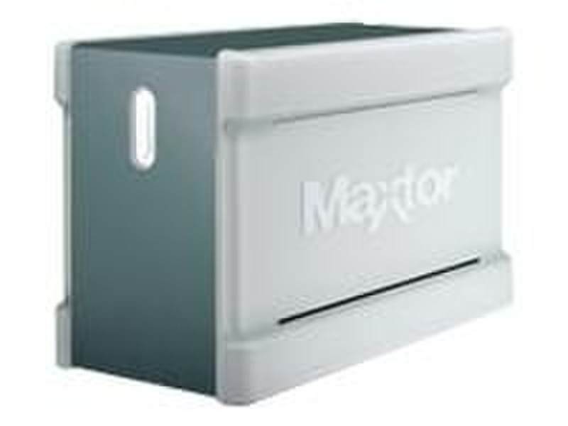 Seagate OneTouch III Maxtor One Touch III Fire Wire 400/USB 2.0/500GB 500GB Silver external hard drive