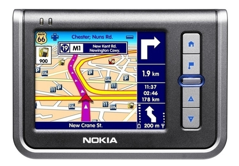 Nokia GPS 330 Fixed LCD 205g Silber Navigationssystem