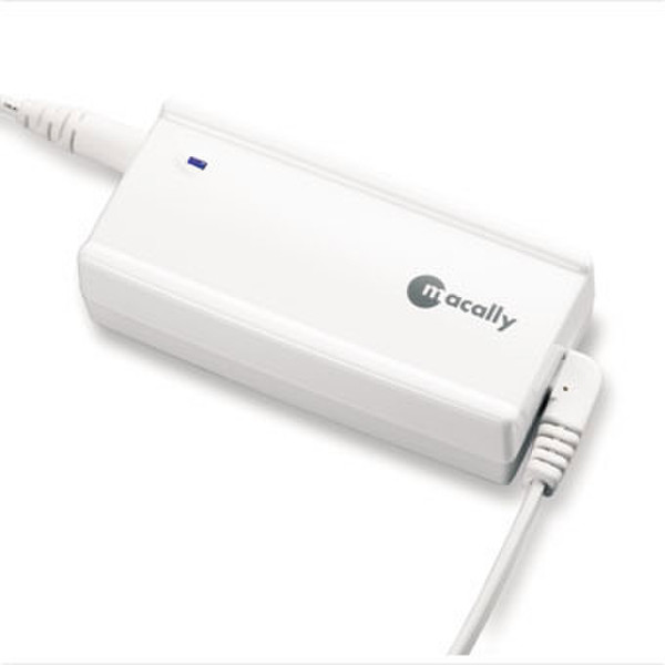 Macally AC Power Adaptor for G4 Powerbook & new iBook, UK powercord White power adapter/inverter