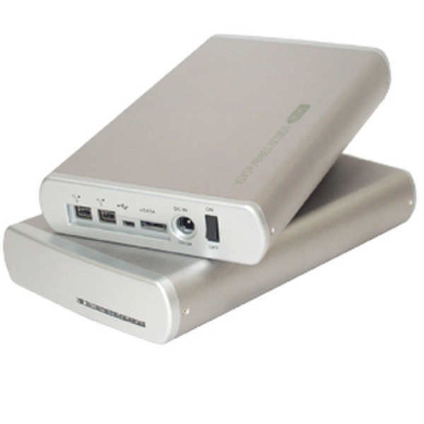 Macally USB 2.0/FireWire800/SATA aluminum case for 3.5
