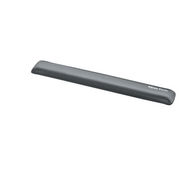 Fellowes Gel Wrist Rest Microban Protection Graphite
