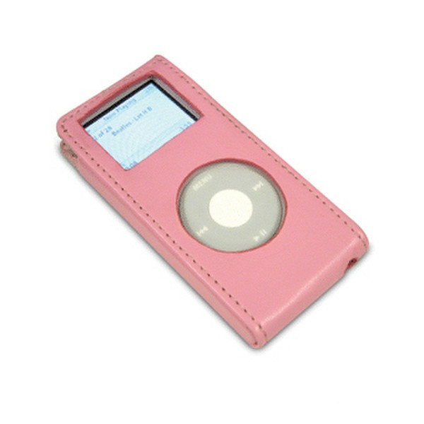 Macally Protective leather pouch for iPod® nano, Pink Розовый