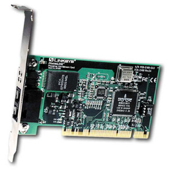 Linksys HomeLink Phoneline 10M Network Card 10Mbit/s networking card