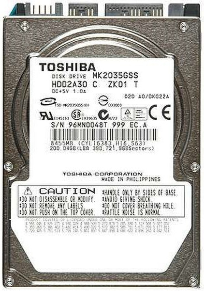 Toshiba 200GB Serial ATA 200GB Serial ATA II internal hard drive