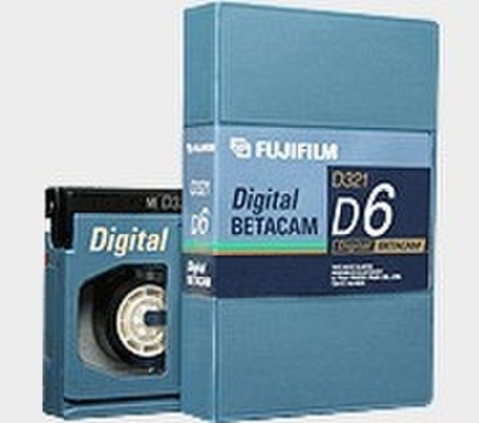 Fujifilm D321 Digital Betacam 6-M Video сassette 1Stück(e)