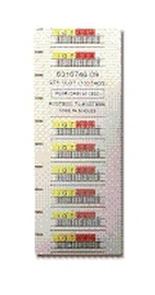 Quantum Data cartridge barcode labels, LTO-2, qty 100