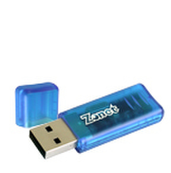 Zonet Bluetooth V2.0 USB Adapter, class 2 3Mbit/s Netzwerkkarte