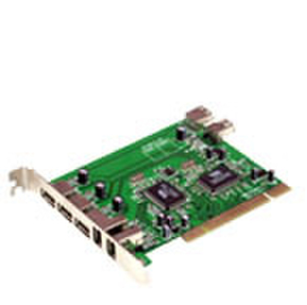 Zonet 3+1 USB / 2+1 Firewire PCI Combo Card interface cards/adapter