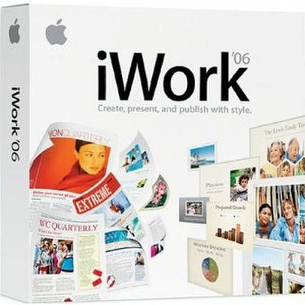 Apple iWork 06 DE 1Benutzer Deutsch