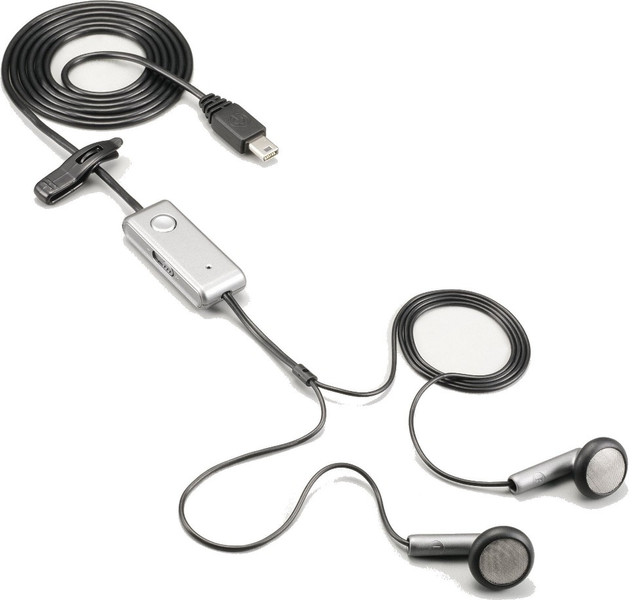 HTC Headset for P3300 Binaural Verkabelt Schwarz, Silber Mobiles Headset