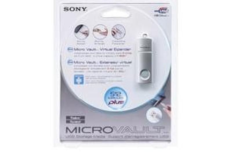 Sony Micro Vault Midi 512MB 0.512GB USB 2.0 Type-A USB flash drive