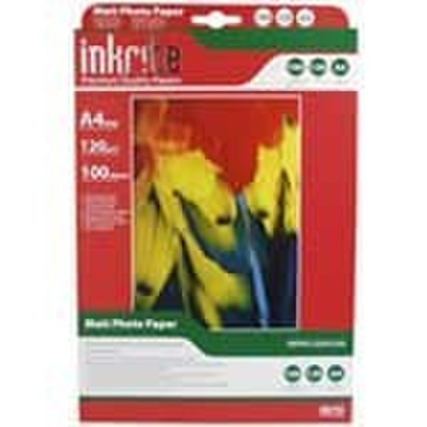 Inkrite Paper Photo Matt 120gsm A4 (100 sheets) фотобумага