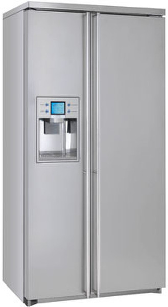 Smeg FA55PCIL1 freestanding 538L A+ Stainless steel side-by-side refrigerator