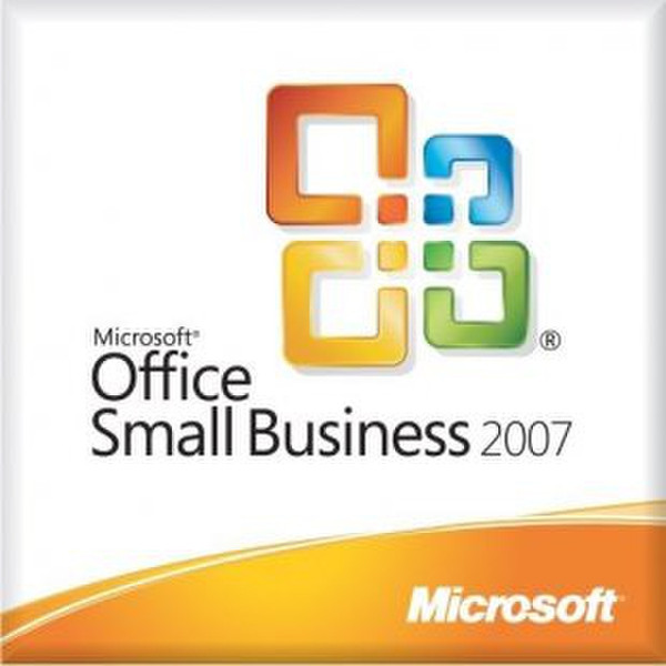 Microsoft Office Small Business 2007, 32bit, Disk Kit MVL, CD, DAN Microsoft Volume License (MVL) DAN