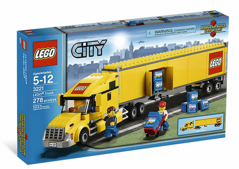 LEGO City Truck 278шт строительный конструктор
