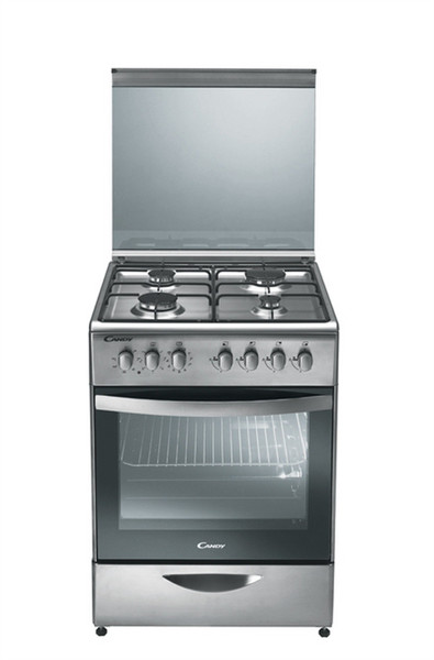 Candy CGM 6722 SHX Freestanding Gas hob A Stainless steel