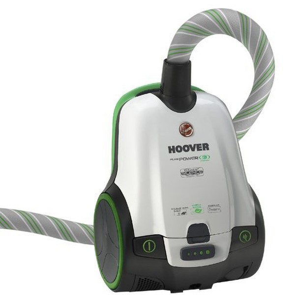 Hoover TGP 1410 Цилиндрический пылесос 3.5л 1400Вт Зеленый, Белый