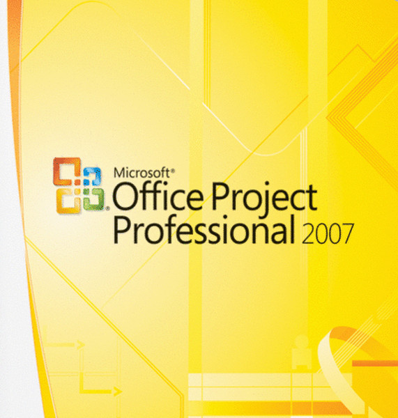 Microsoft Project Professional 2007, DiskKit MVL, SWE Microsoft Volume License (MVL)