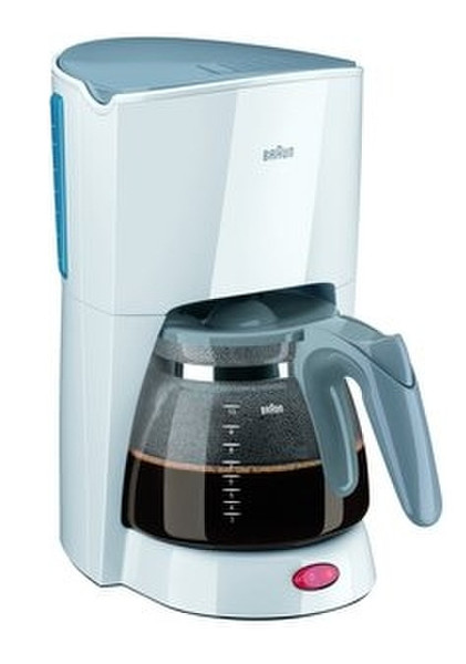 Braun Aromaster Plus KF 400 Drip coffee maker 10cups White