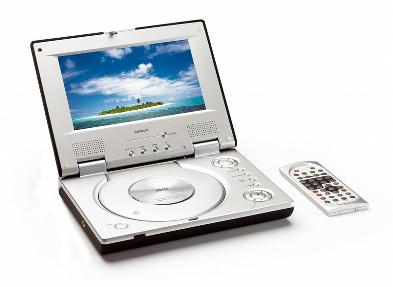 Lenco DVP742DVBT Portable TV/DVD player