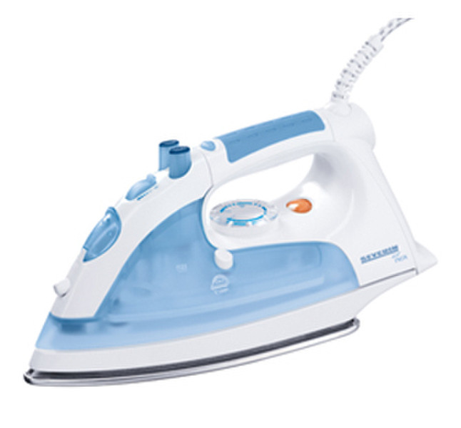Severin Steam Iron BA 3256 Dry & Steam iron Stainless Steel soleplate 2400W Blue,White
