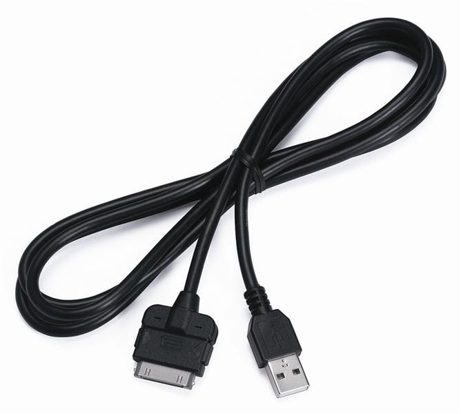 Kenwood Electronics KCA IP101 1.5м Черный кабель USB