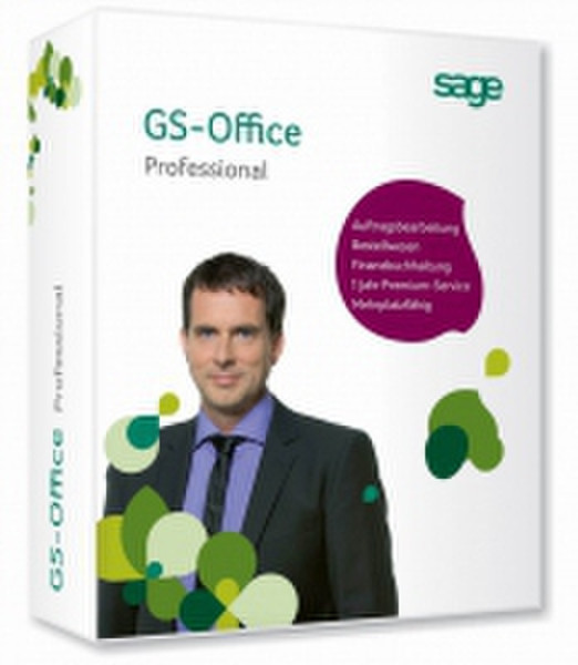 Sage Software GS-Office Professional 2011 m/ PS, Win, DEU