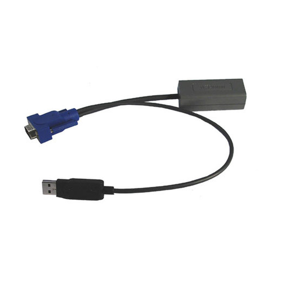 Minicom Advanced Systems ROC/RICC USB 0.35m Black KVM cable