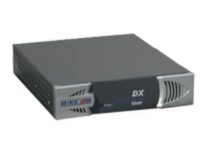 Minicom Advanced Systems DX User Unit Rack-Einbau Grau Tastatur/Video/Maus (KVM)-Switch
