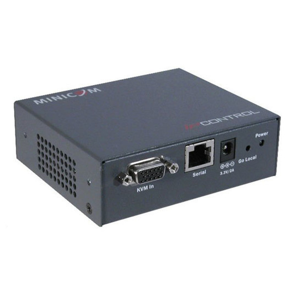 Minicom Advanced Systems IP Control Grau Tastatur/Video/Maus (KVM)-Switch