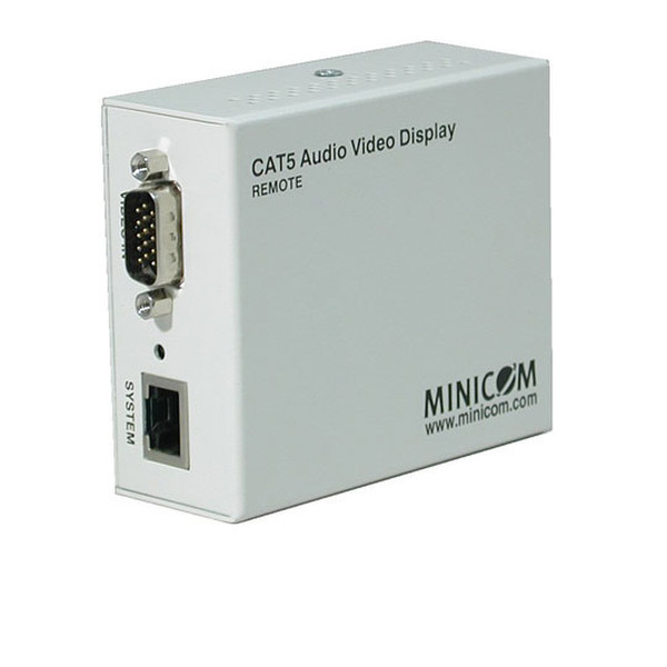 Minicom Advanced Systems AVD Remote Netzwerk Medienkonverter
