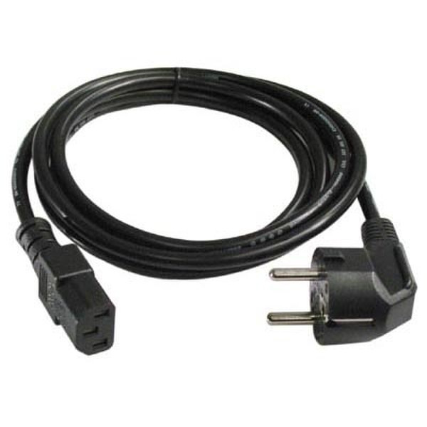 SWEDEL TACO DEL-109 Power Cable 2m Black power cable