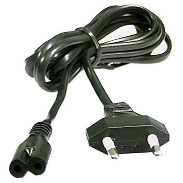 SWEDEL TACO DEL-109A Power Cable 2m Schwarz Stromkabel