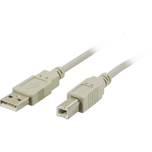 SWEDEL TACO USB 2.0 Cable 2m USB A USB B Beige USB cable