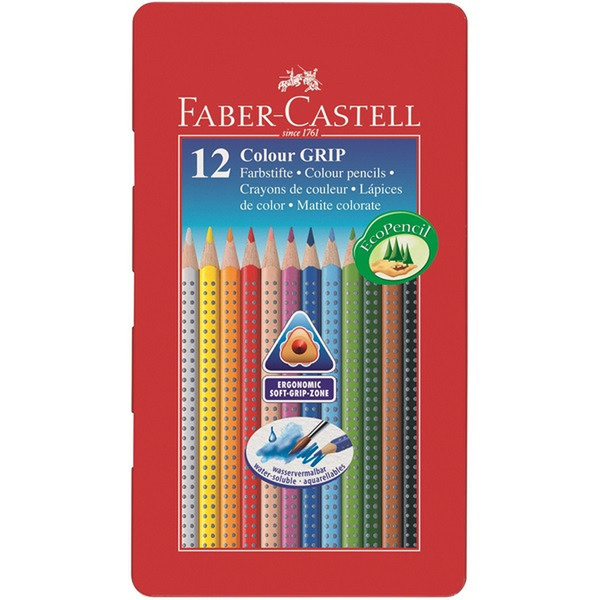 Faber-Castell Colour Grip Мульти 12шт цветной карандаш