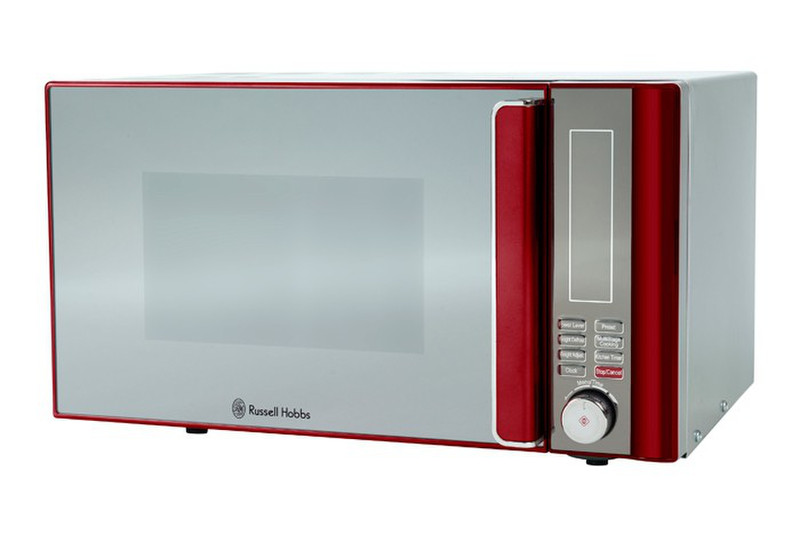 Russell Hobbs 15145-56 25L 900W Red,Stainless steel microwave