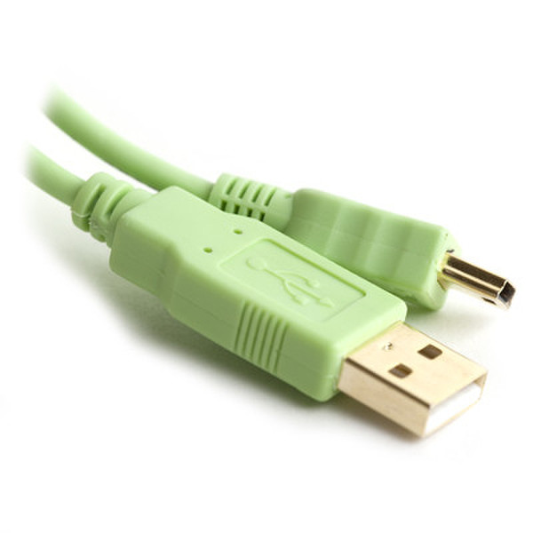 Energy Sistem RA-USB A-B mini 0.3m 0.3м USB A Mini-USB B Зеленый