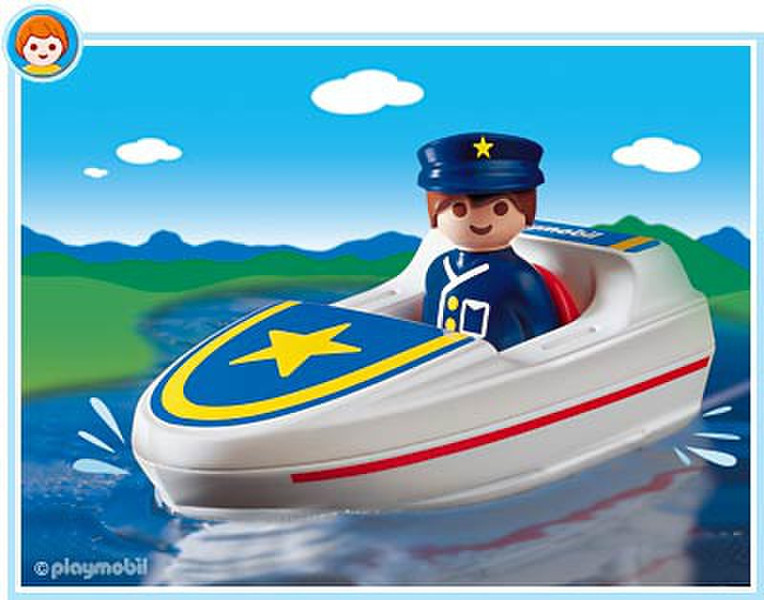 Playmobil 1.2.3 Coastal Search and Rescue Разноцветный детская фигурка