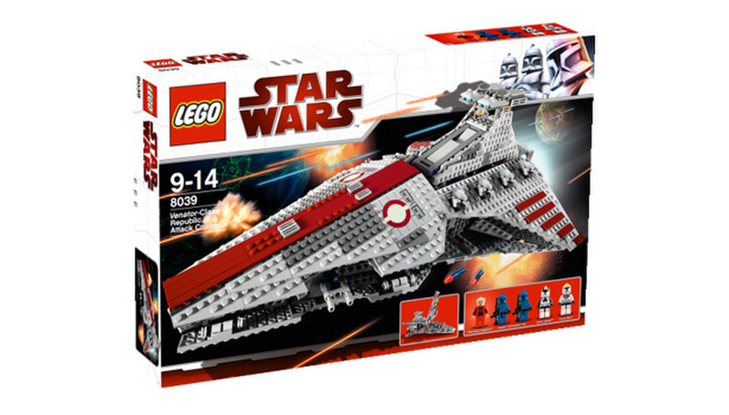 LEGO Venator-class Republic Attack Cruiser toy vehicle